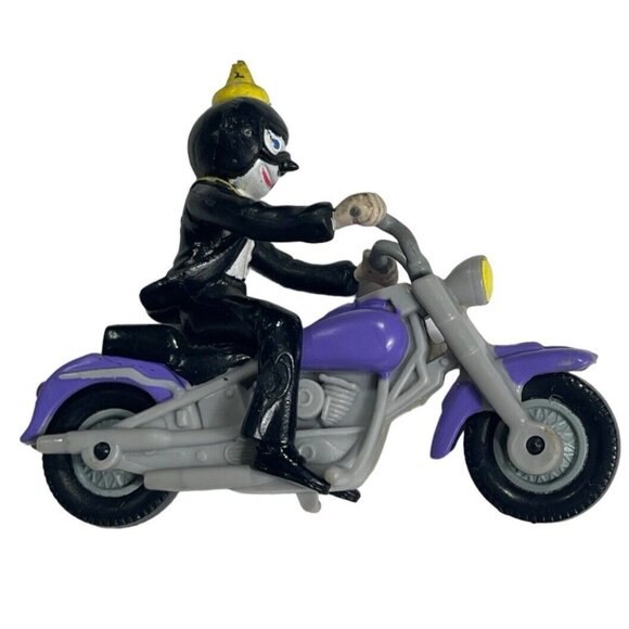 Vtg 5 Jack In The Box Rubber Bendable Figurine Advertising Scuba Fishman & More - Picture 9 of 11